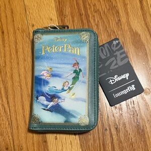 Loungefly Peter Pan Blue and Green Wallet